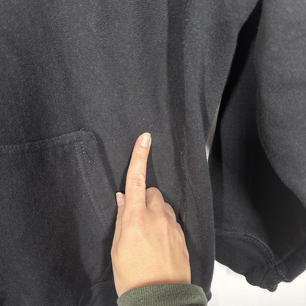 VTG Marvel Comics Wolverine Fleece Hoodie Size Youth XL (14-15)‎ Black Y2K Retro - Picture 10 of 13